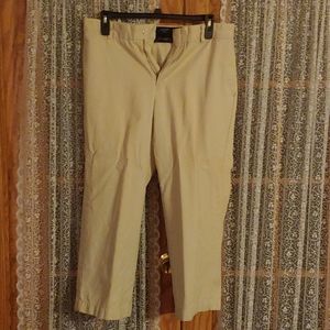 Dockers flat front dress pants khaki